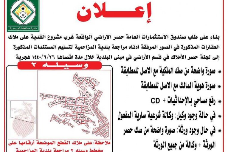 الأراضي